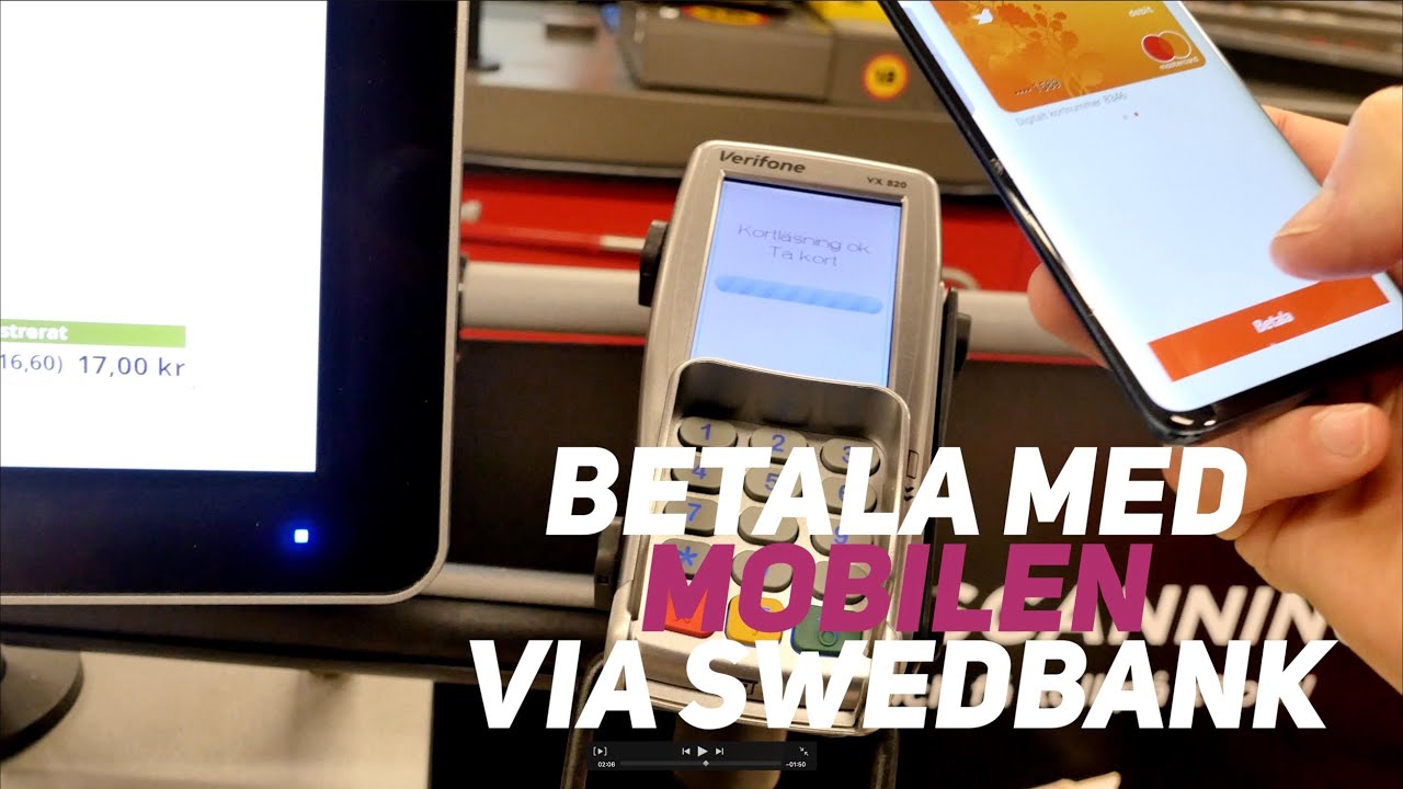 Betala med mobilen med Swedbank - vi har testat!
