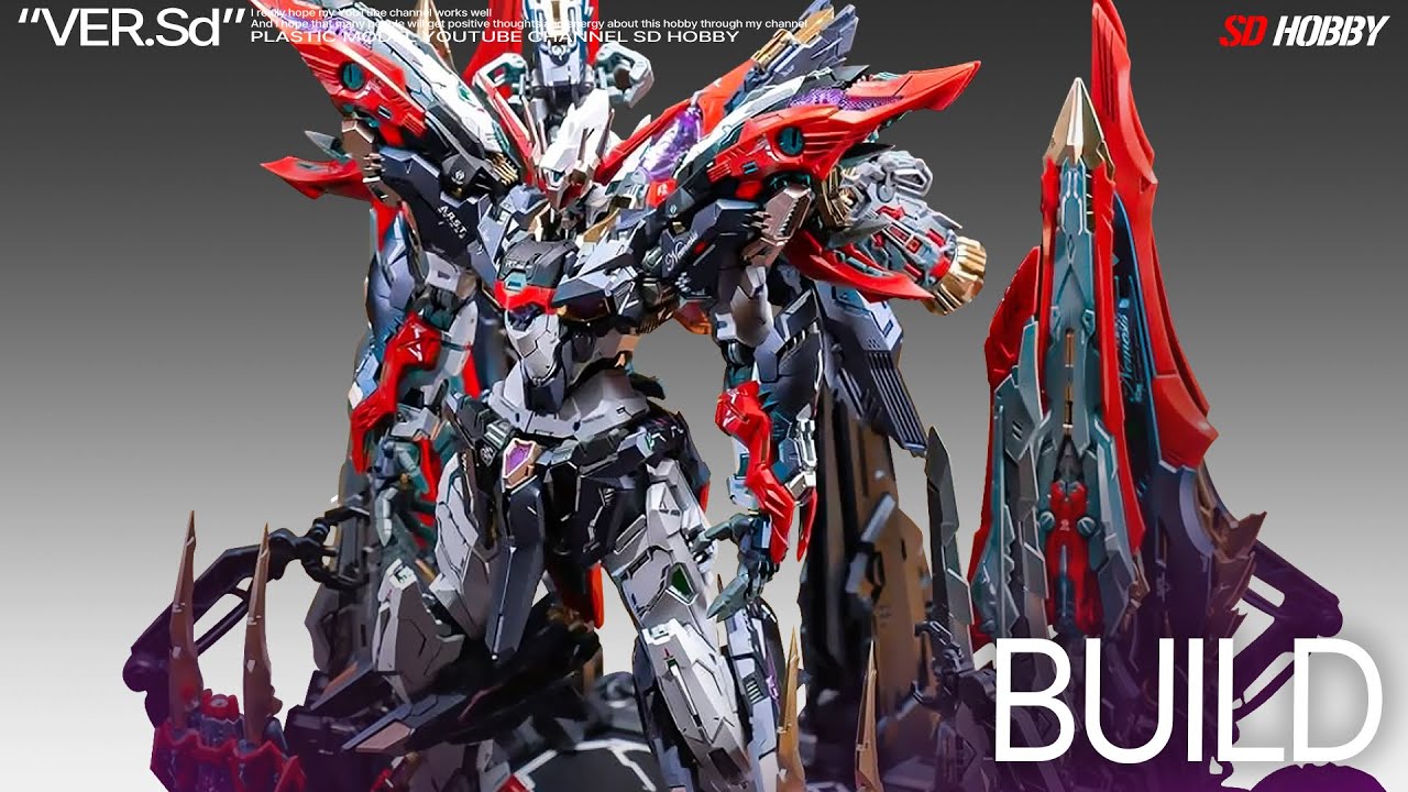 한국선행리뷰 - 무한신성 인피니트 디멘션 복수의여신 네메시스 빠른조립 리뷰 RT-002 Nemesis ASMR BUILD