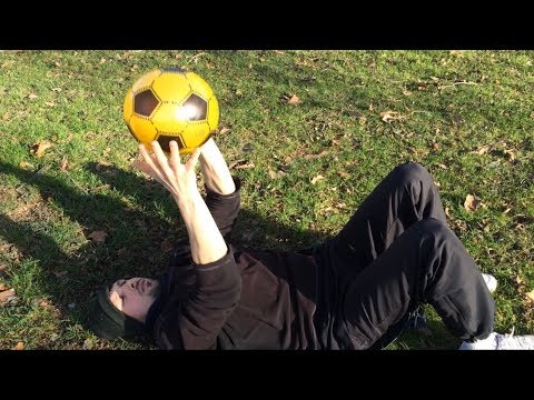 How to throw the ball up and down