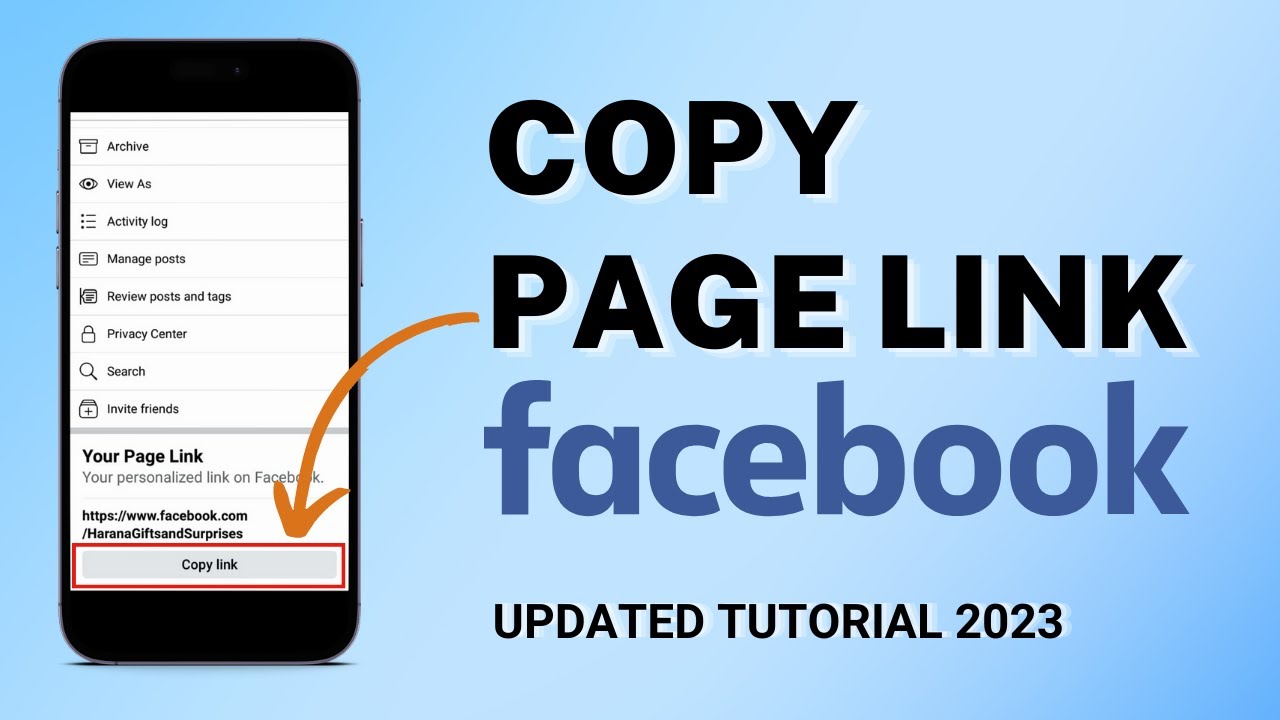 how to copy facebook review link