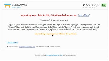 DeskAway - Overview of BaseEscape