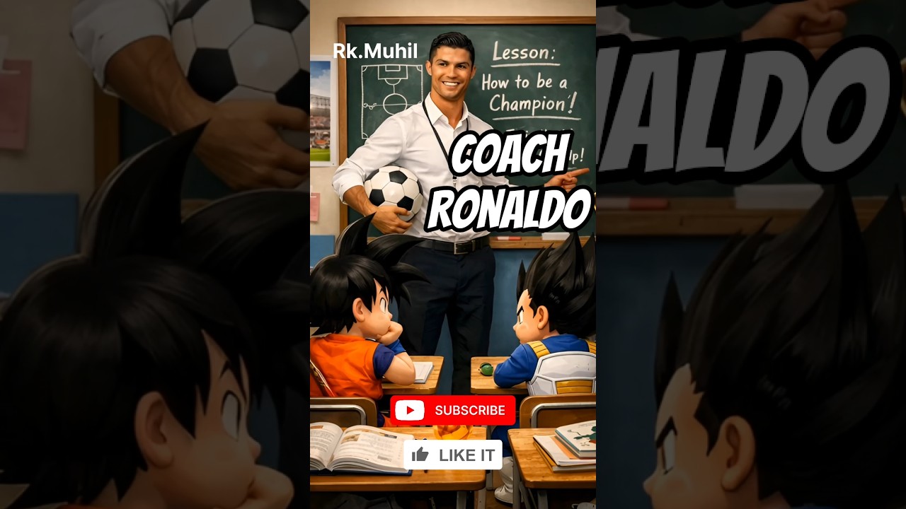 When a Football GOAT Trains Saiyan Kids 🐉⚽ | Champion Mindset 🔥
