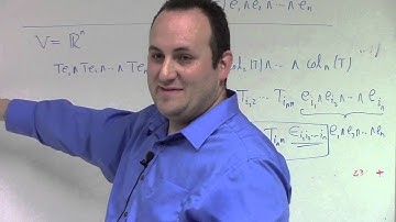 Advanced Calculus: Lecture 17 Part 2: wedge products, flux and work form, determinants