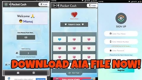 High quality App Pocket Cash Aia File Appybuilder Highquality Aia 2018