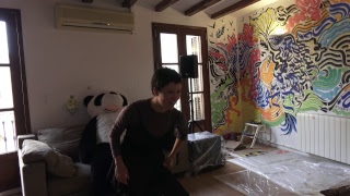 #YBF 4k Live Wall Painting with Abdel &amp; Ananda Theory&#39;s Beats 🤘