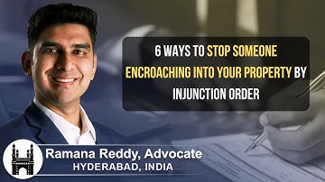 6 Ways To Stop Someone Encroaching Into Your Property By Injunction Order