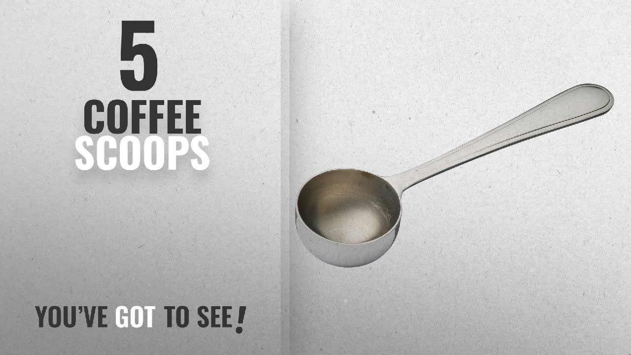Top 10 Coffee Scoops [2018]: Kitchen Craft Stainless Steel Coffee Measuring Scoop