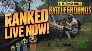 🛑 Live -NEW SEASON! PUBG Console Ranked Grind!