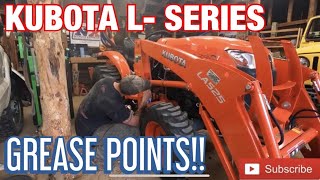 Kubota LSeries Tractor Grease Points [HOW TO]