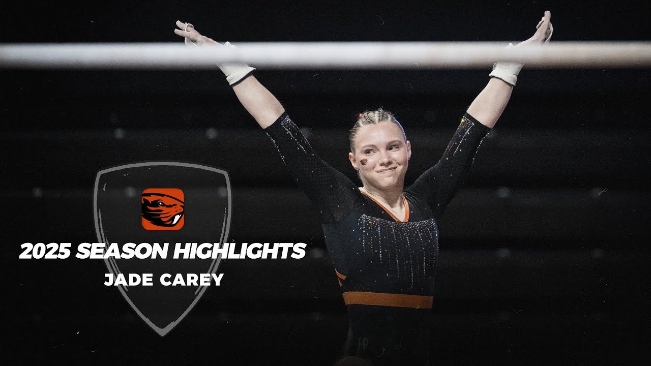 Jade Carey 2025 Highlights | Pac-12 Overall Top Performer | Oregon State Women's Gymnastics