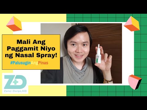 Video: 3 Mga Paraan upang Gumamit ng Nasal Spray