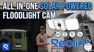 All-in-one Solar Floodlight Camera - Install anywhere reliable surveillance