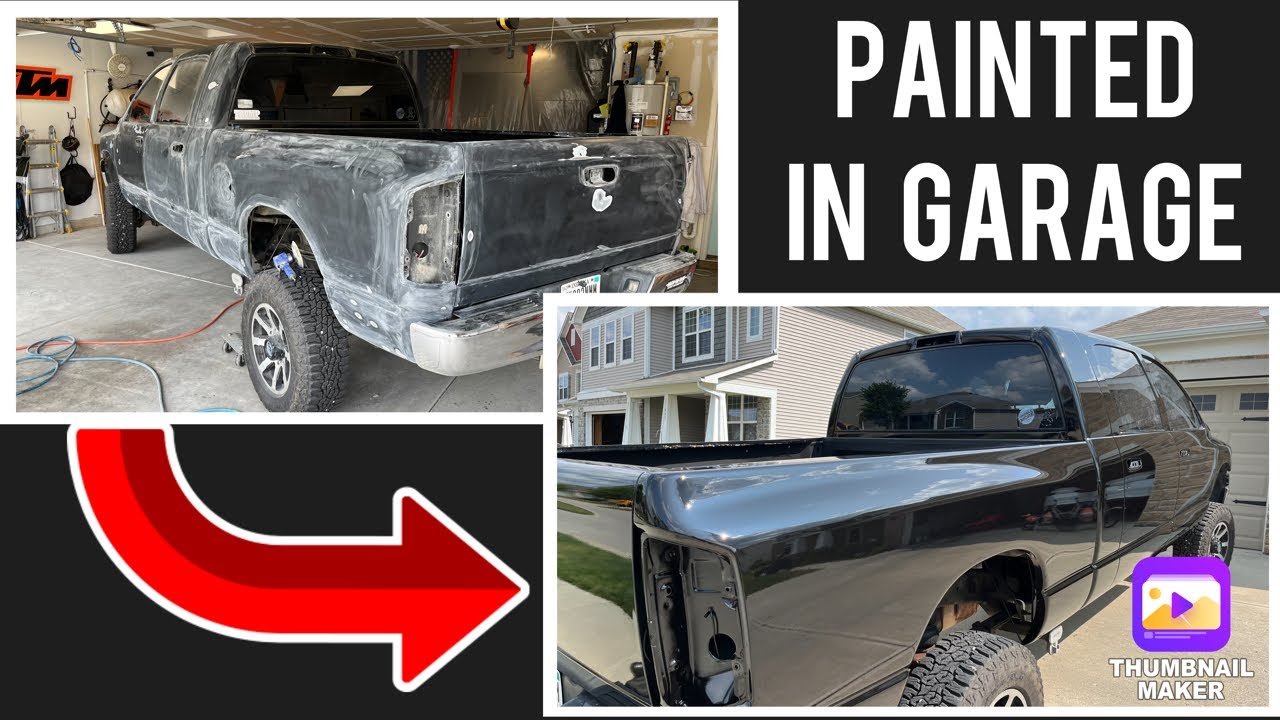 Painting My Truck at Home