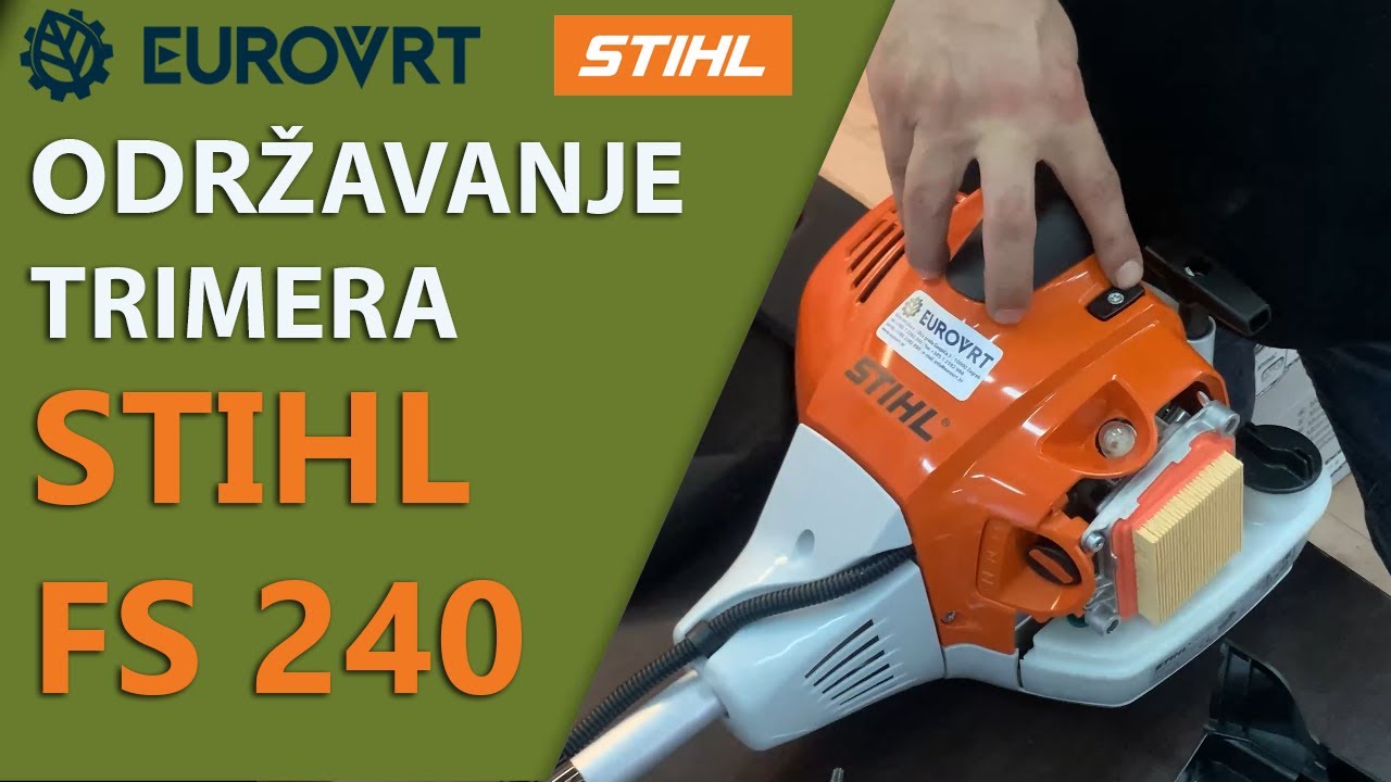 Штиль 240. Motocoasa Stihl FS 240.