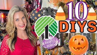 🎃10 DIY DOLLAR TREE HALLOWEEN\/FALL DECOR CRAFTS \\