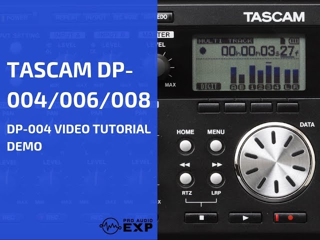 美品　TASCAM DP-004 DP-004 | Go-anywhere Digital Pocketstudio | TASCAM