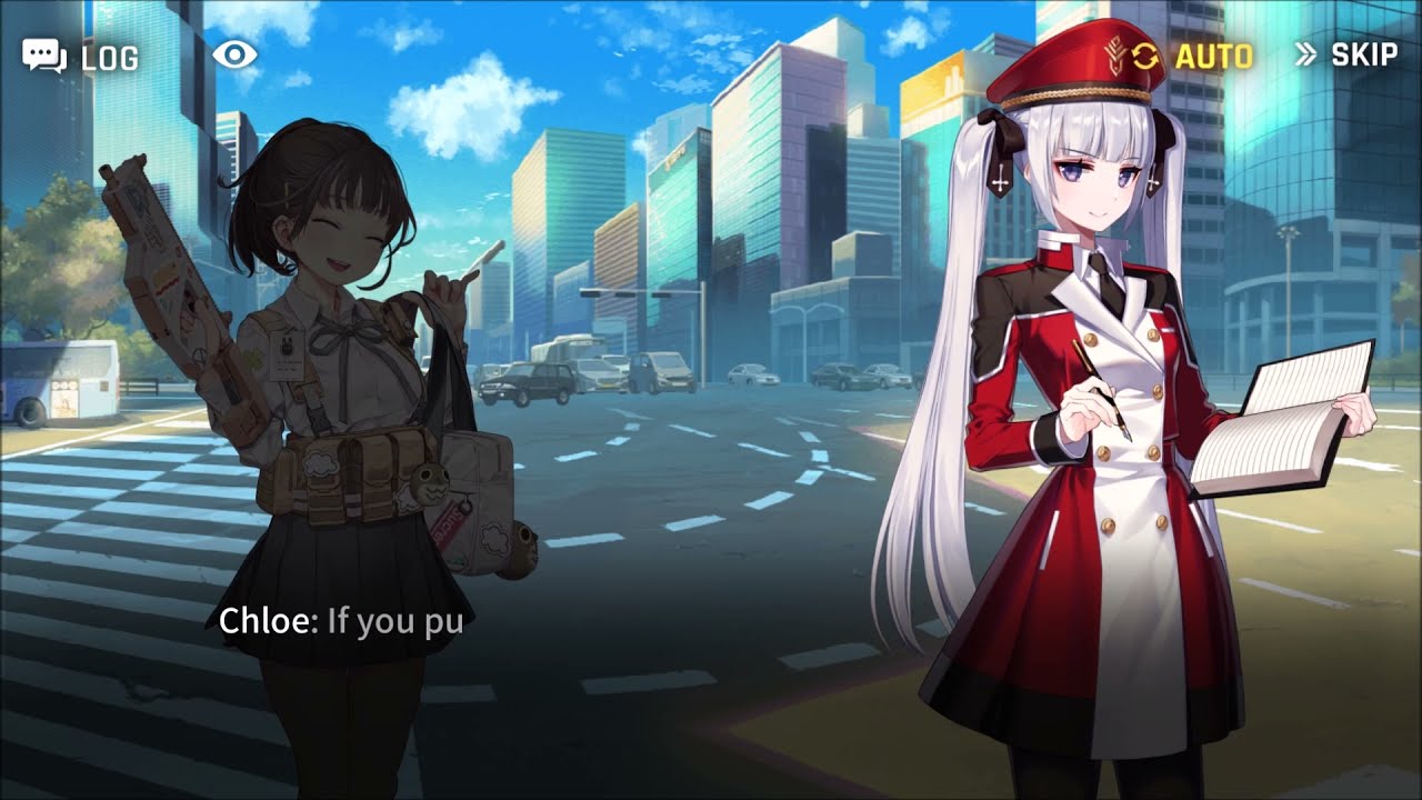 Counter:Side SEA Funny Scene Lady Luck Vs Chloe