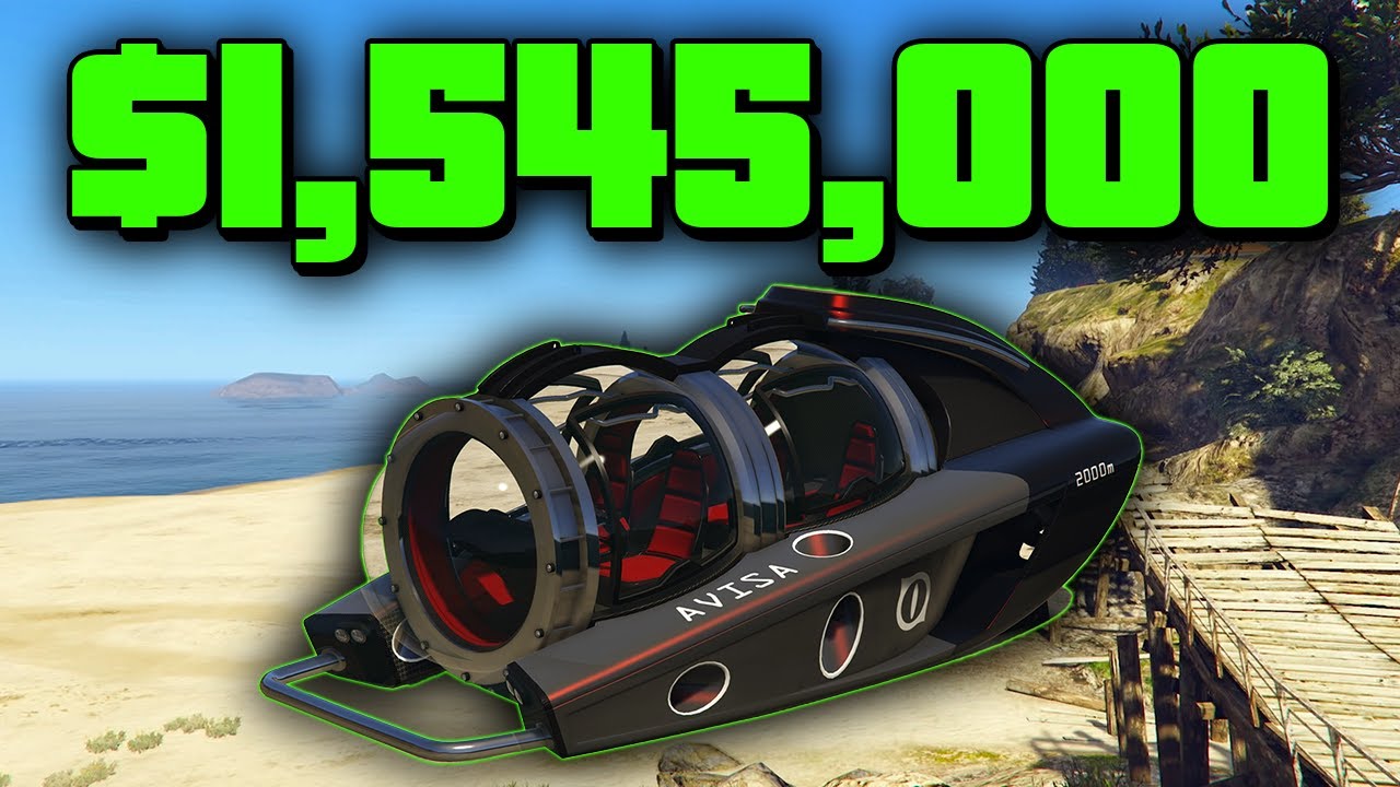 I Bought The 1 5 Million Kraken Avisa In GTA Online King Of Paleto 