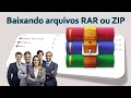 Como abrir ou extrair arquivo RAR e ZIP