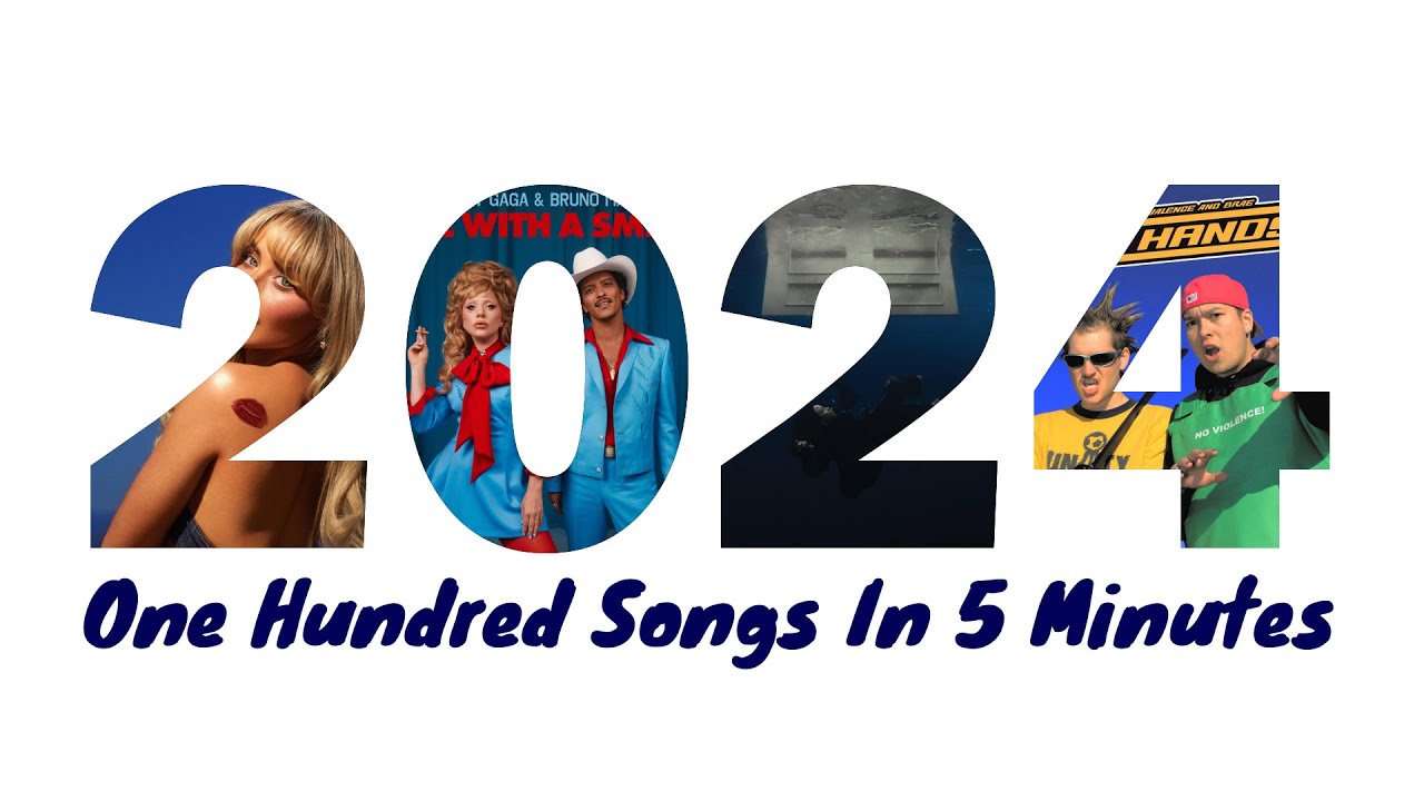 100 Songs From 2024 Remixed Into 5 Minutes