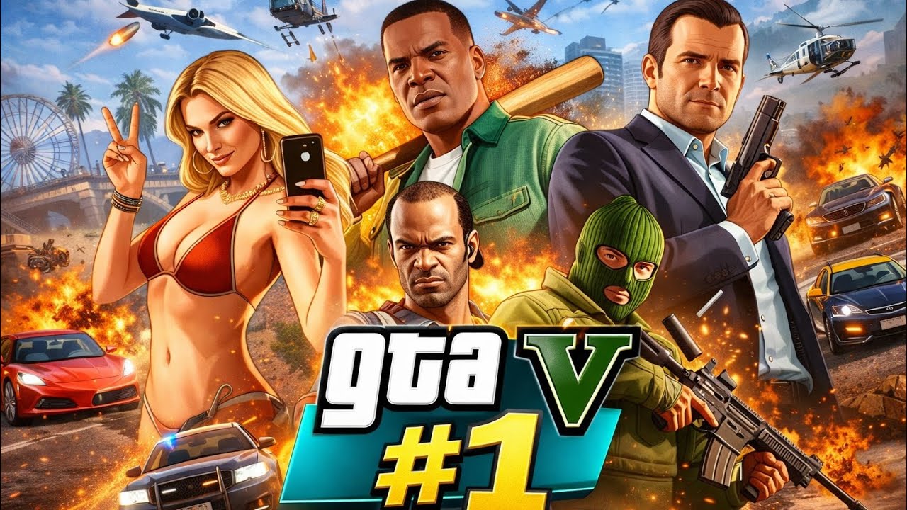 GTA 5 - First Mission (Prologue) in Hindi (हिंदी) Dubbed #1 