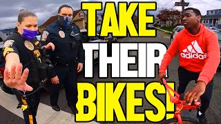 Arrested for Riding a Bicycle
