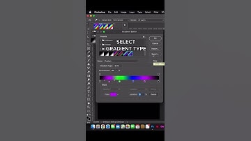 Abstract Gradients In Adobe Photoshop