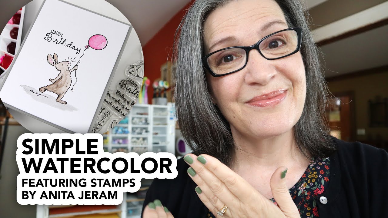 Charming Stamps from Anita Jeram, illustrator of Guess How Much I Love You (simple watercolor)