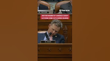 Caught snoozing: Congressman dozes off mid-hearing #foxnews #shorts #news #naptime #politics #us