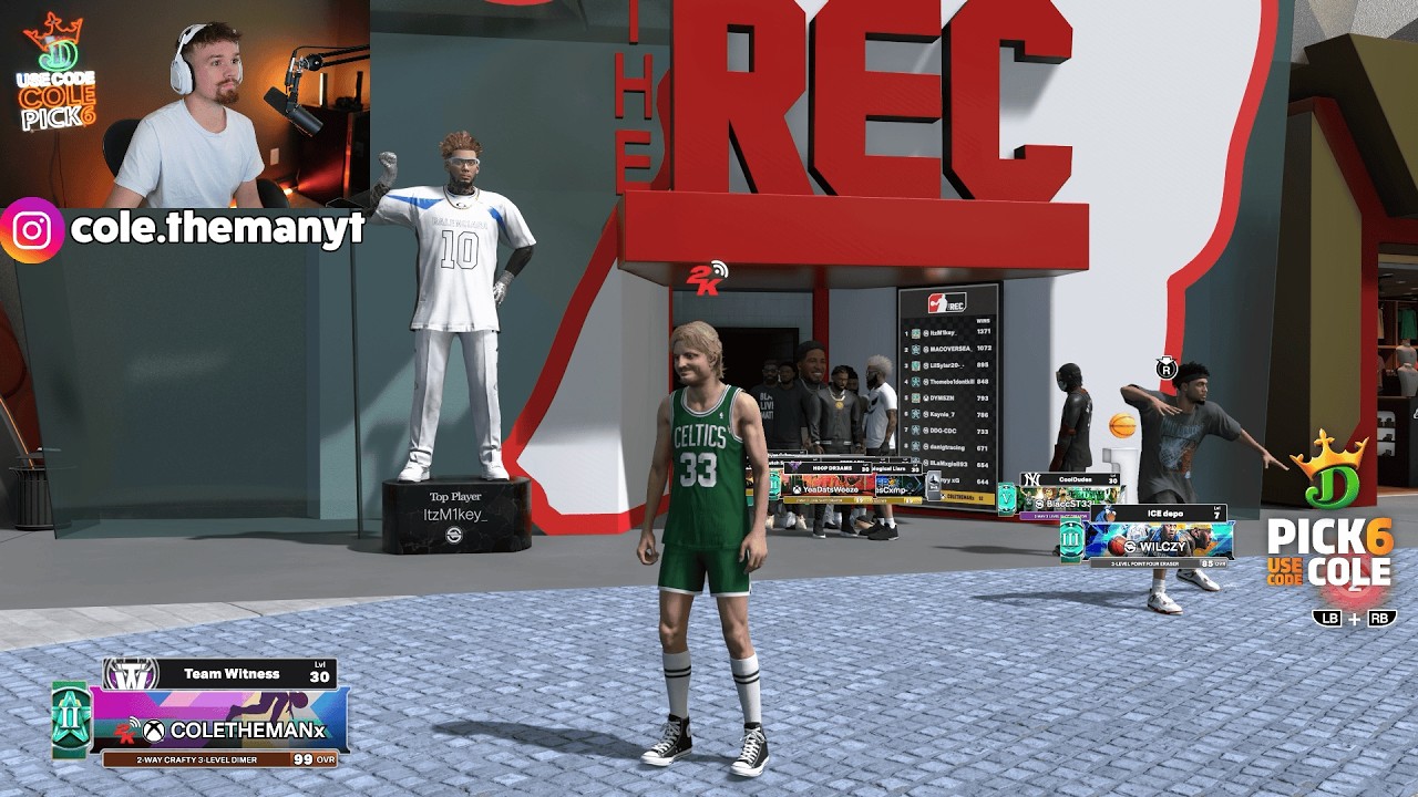 🚨LIVE🚨 PATCH 5 + LARRY BIRD BUILD in RANDOM REC! 1 MILLION VC GIVEAWAY (NBA 2K26)