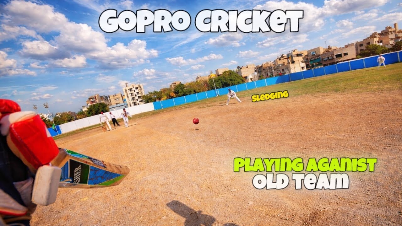 Playing A T20 Cricket Match Against Old Team || GoPro Cricket 📸 
