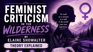 Feminist Criticism in the Wilderness by Elaine Showalter | Theory Explained
