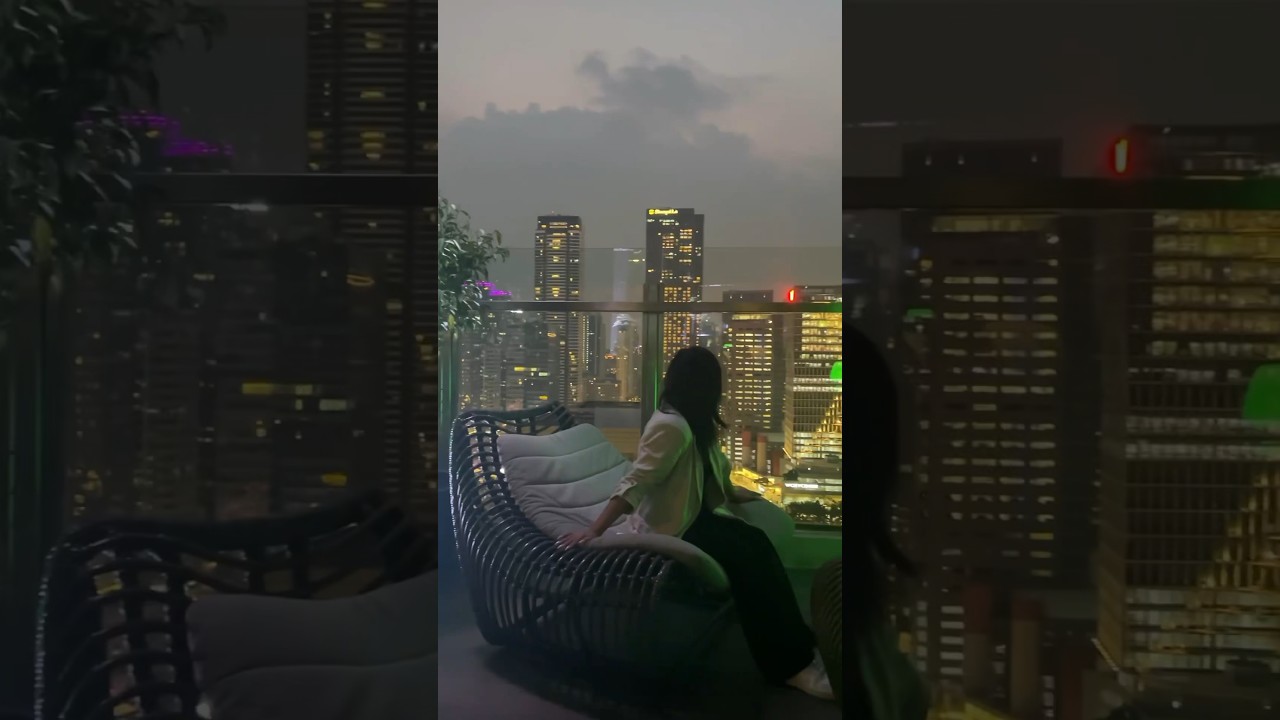 Amazing view of Manila at night! 