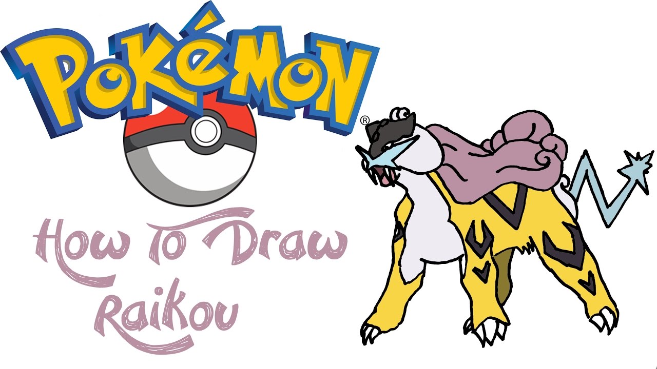 Tutorial de Desenho Raikou Shiny