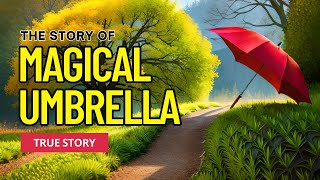 Flying with a Magical Umbrella: Journey to the Enchanted Realm