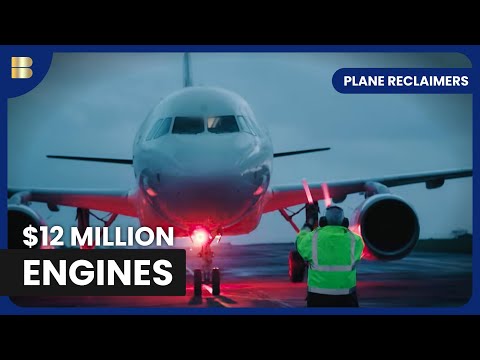 Dismantling a $100M Airbus Engines Worth Millions | Plane Reclaimers documentary thumbnail