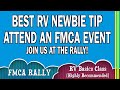 RV NEWBIE | ATTEND FMCA RV BASICS COURSE & FMCA RALLY BEFORE YOU BUY A MOTORHOME |RV LIFE | EP80