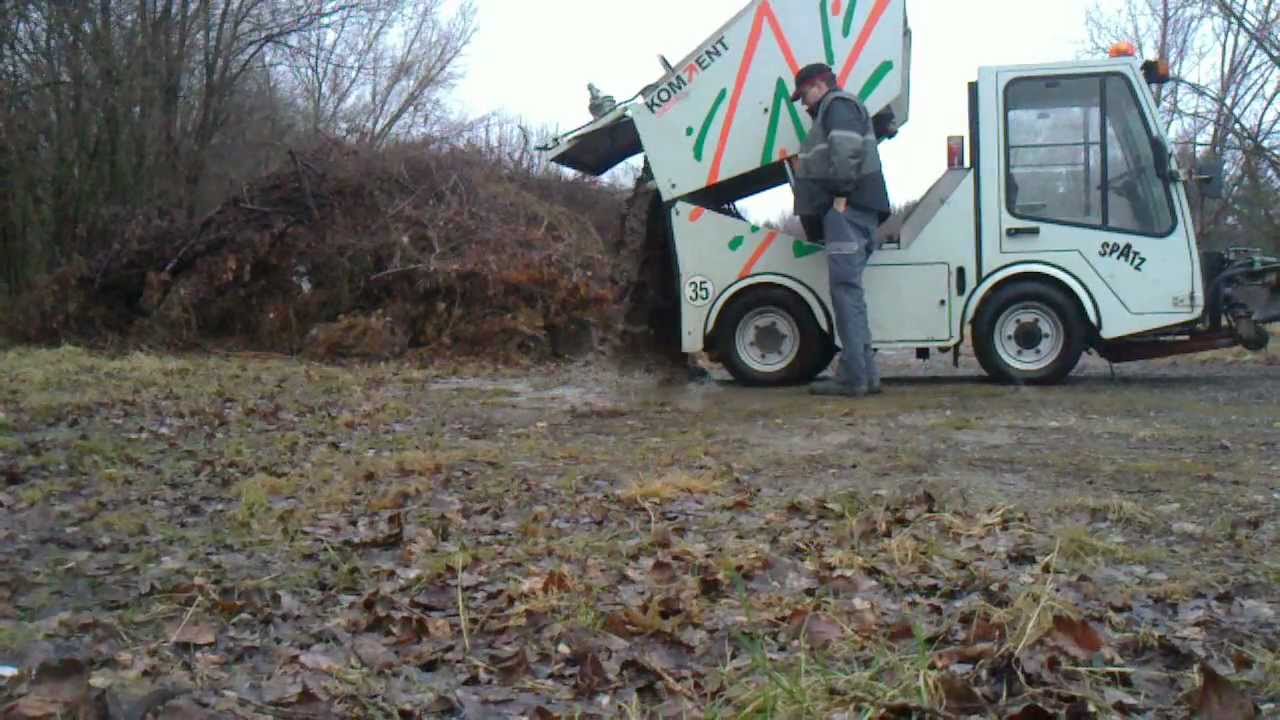 Машина для подметания улиц