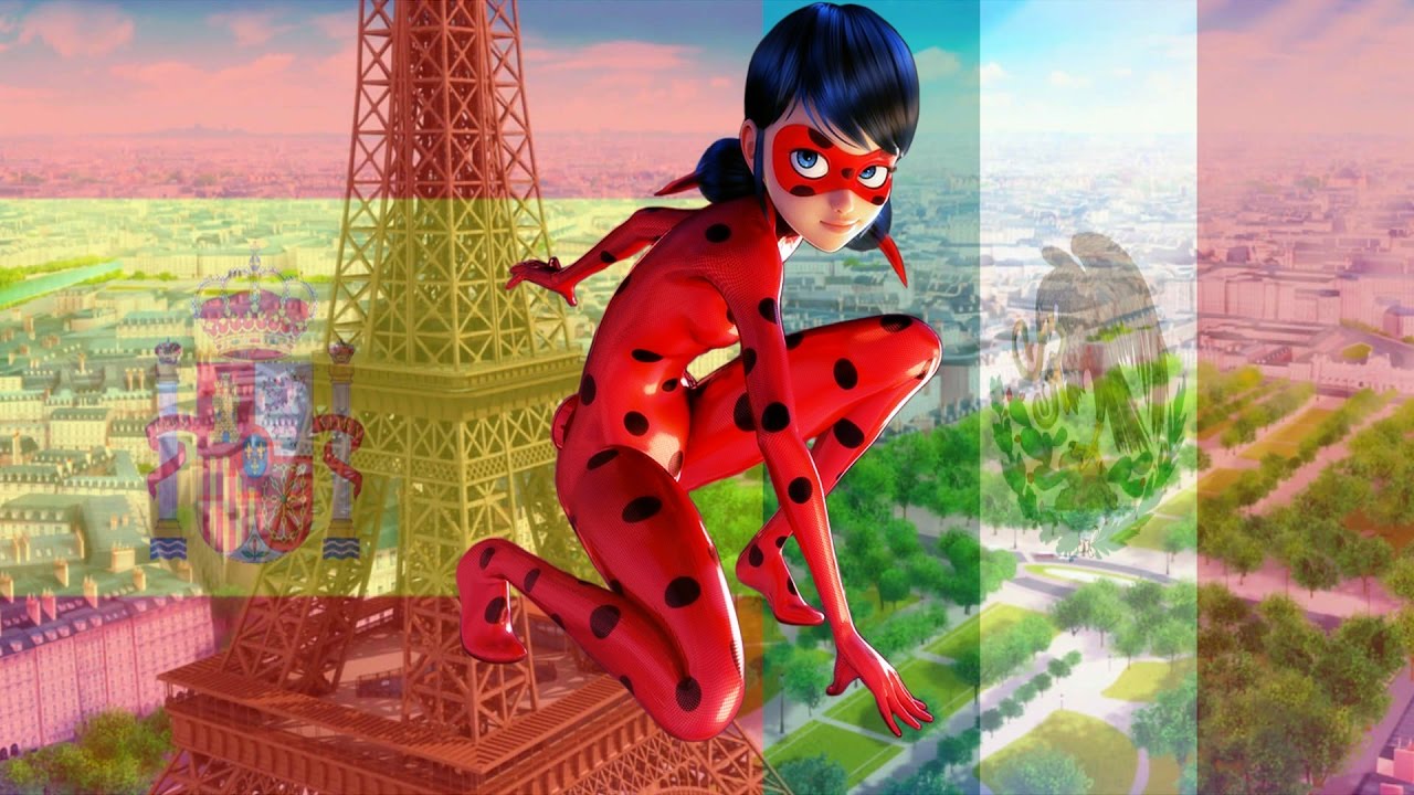 Comparación Miraculous Ladybug: Canción [Castellano vs Latino][Intro ...