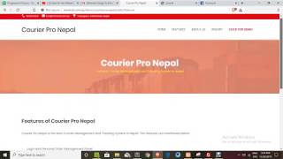 Courier Pro Nepal Software screenshot 3