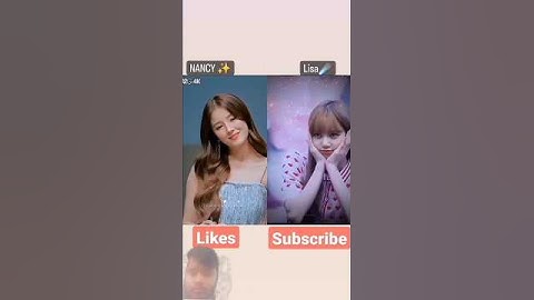 Nancy momoland vs blackpink Lisa 😻#kpop #kpopidol #blackpink #shorts #shorfeed #shortvideo #twice