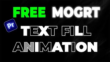 Text Animation Premiere Pro 2025 | FREE MOGRT
