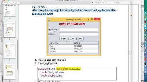 Java 2 - Lab62 - Thiết kế giao diện java swing