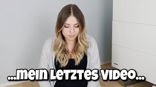 Wahrscheinlich mein LETZTES Video  emotional ❤ | Bibi