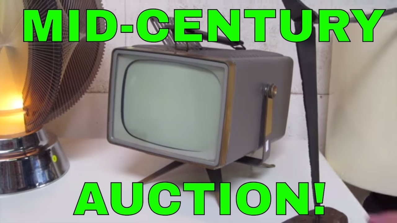 Look What I Found Online Auction PreviewMidCentury Modern! YouTube