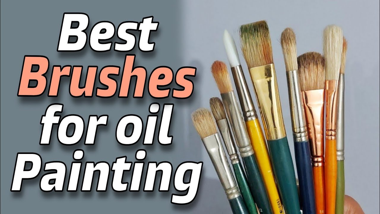 Which brushes are best for ACRYLIC painting? How to choose best acrylic  painting brushes! 