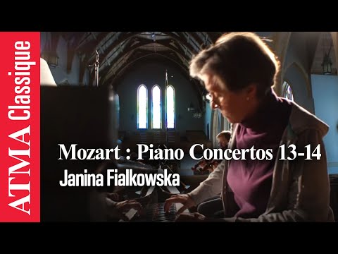 Janina Fialkowska and the Chamber Players of Canada • Mozart• Piano Concertos 13-14