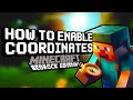 How to Enable Coordinates on Your Minecraft Bedrock Server - Scalacube