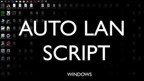 Windows Auto Ethernet Restart (Script)