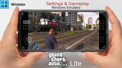 Gta V Lite Gameplay (HD) Winlator Bionic Ludashi 2.7.2 (Window Emulator) Android